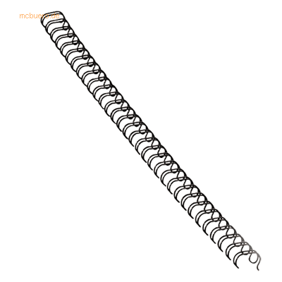 Fellowes Drahtbinderücken A4 3:1 12mm 81-100 Blatt schwarz VE=100 Stüc Fellowes Drahtbinderücken A4 3:1 12mm 81-100 Blatt schwarz VE=100 Stüc