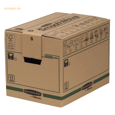 5 x Bankers Box Umzugsbox klein 32,7x31x42,5cm braun 5 x Bankers Box Umzugsbox klein 32,7x31x42,5cm braun