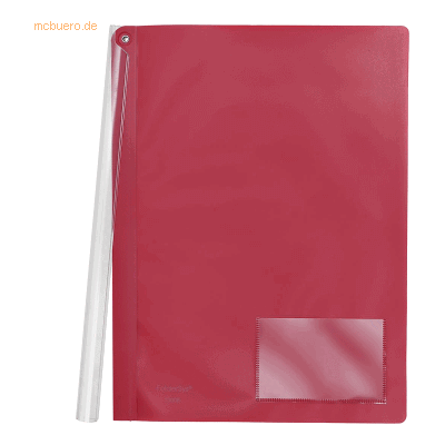 10 x Foldersys Klemmmappe A4 PP bis 40 Blatt vollfarbig rot 10 x Foldersys Klemmmappe A4 PP bis 40 Blatt vollfarbig rot