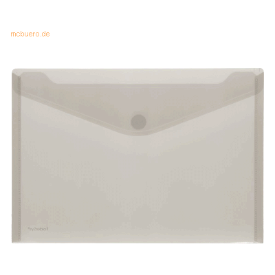 10 x Foldersys Dokumentenmappe A4 quer PP Klettverschluss gerippt rauc 10 x Foldersys Dokumentenmappe A4 quer PP Klettverschluss gerippt rauc