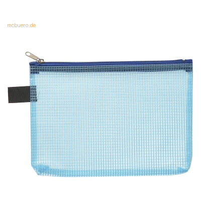 10 x Foldersys Reißverschlusstasche A6 PVC blau 10 x Foldersys Reißverschlusstasche A6 PVC blau