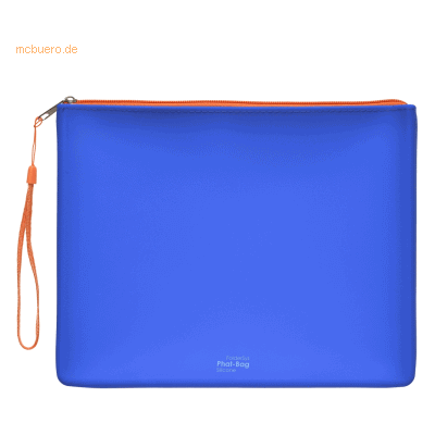 Foldersys Reißverschlusstasche Phat Bag A5 Silikon blau Foldersys Reißverschlusstasche Phat Bag A5 Silikon blau