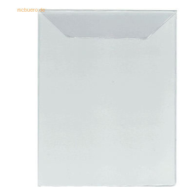 10 x Foldersys Plakattasche A5 hoch PVC selbstklebend transparent 10 x Foldersys Plakattasche A5 hoch PVC selbstklebend transparent