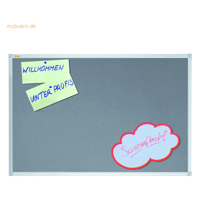 Franken Textiltafel X-tra!Line 60x45cm grau Franken Textiltafel X-tra!Line 60x45cm grau