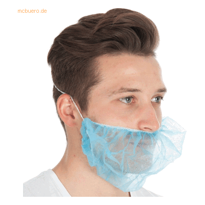 10 x HygoStar Bartschutz PP-Vlies 46x20cm blau VE=100 Stück 10 x HygoStar Bartschutz PP-Vlies 46x20cm blau VE=100 Stück