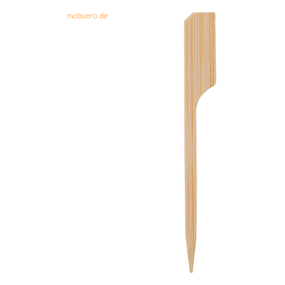NatureStar Bambus Fingerfood-Spieße - Natur, 70mm, 250 Stk - Lebensmittelspieße NatureStar Bambus Fingerfood-Spieße - Natur, 70mm, 250 Stk - Lebensmittelspieße
