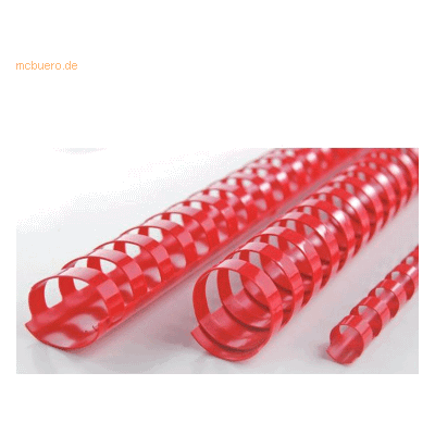 GBC Plastikbinderücken CombBind A4 PVC 16mm VE=100 Stück rot GBC Plastikbinderücken CombBind A4 PVC 16mm VE=100 Stück rot