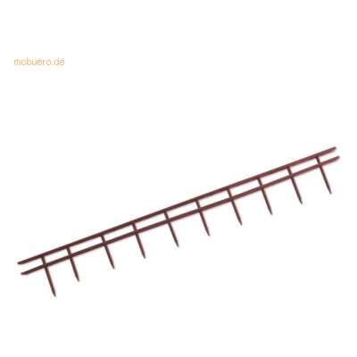 4 x GBC Bindestrip SureBind PVC A4 25mm VE=100 Stück bordeaux 4 x GBC Bindestrip SureBind PVC A4 25mm VE=100 Stück bordeaux