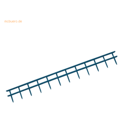 GBC Bindestrip VeloBind PVC A4 25mm VE=100 Stück blau GBC Bindestrip VeloBind PVC A4 25mm VE=100 Stück blau