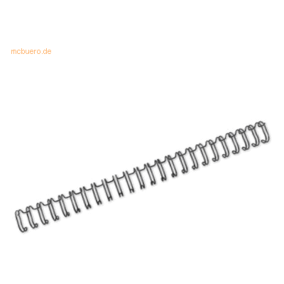 GBC Drahtbinderücken WireBind A5 Nr. 4 6,3mm VE=250 Stück schwarz GBC Drahtbinderücken WireBind A5 Nr. 4 6,3mm VE=250 Stück schwarz