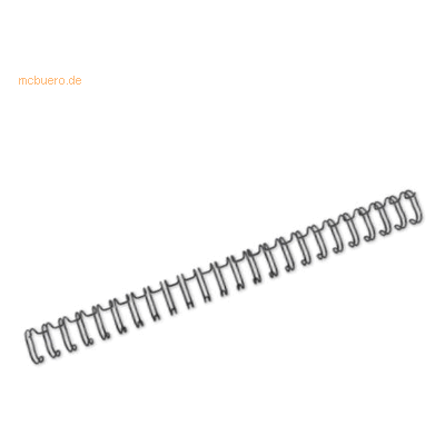 GBC Drahtbinderücken WireBind A5 Nr. 7 11mm VE=250 Stück schwarz GBC Drahtbinderücken WireBind A5 Nr. 7 11mm VE=250 Stück schwarz