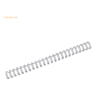 GBC Drahtbinderücken WireBind A5 Nr. 8 12,7mm VE=250 Stück silber GBC Drahtbinderücken WireBind A5 Nr. 8 12,7mm VE=250 Stück silber