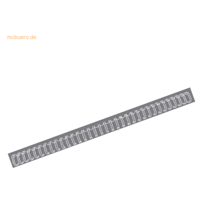 GBC Drahtbinderücken WireBind A4 Nr. 6 9,5mm VE=250 Stück weiß GBC Drahtbinderücken WireBind A4 Nr. 6 9,5mm VE=250 Stück weiß
