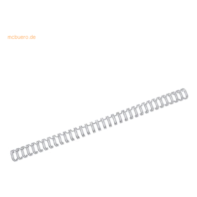 GBC Drahtbinderücken WireBind A4 Nr. 8 12,7mm VE=250 Stück silber GBC Drahtbinderücken WireBind A4 Nr. 8 12,7mm VE=250 Stück silber