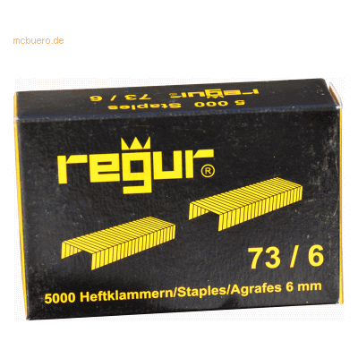Regur Heftklammern Regur 73/6 VE=5000 Stück Regur Heftklammern Regur 73/6 VE=5000 Stück