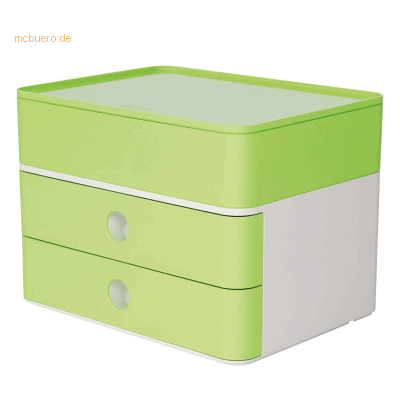 HAN Schubladenbox Smart-Box Plus Allison 2 Schübe lime green/snow whit HAN Schubladenbox Smart-Box Plus Allison 2 Schübe lime green/snow whit