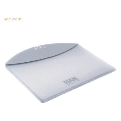 Han Register A8 A-Z 16-teilig für Croco Duo transluzent klar Han Register A8 A-Z 16-teilig für Croco Duo transluzent klar