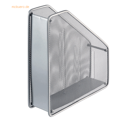 Helit Stehsammler Mesh A4 Metall silber Helit Stehsammler Mesh A4 Metall silber