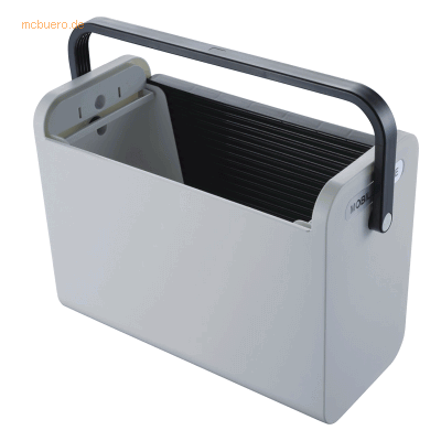 Helit Hängemappenbox Mobile Office 42,5x30,5x20cm schwarz/lichtgrau Helit Hängemappenbox Mobile Office 42,5x30,5x20cm schwarz/lichtgrau
