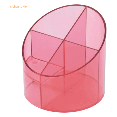 4 x Helit Multiköcher hochglanz rot transparent 4 x Helit Multiköcher hochglanz rot transparent