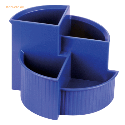 Helit Stifteköcher Serie Linear blau Helit Stifteköcher Serie Linear blau