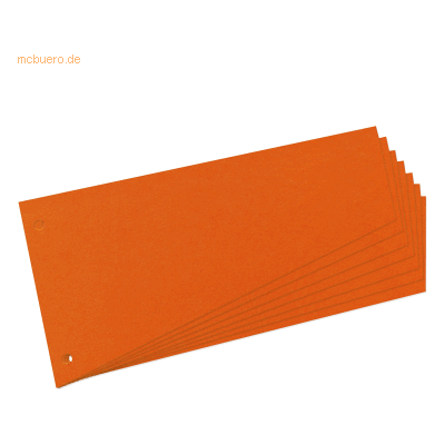 Herlitz Trapeztrennstreifen 230x120mm 190g/qm orange Herlitz Trapeztrennstreifen 230x120mm 190g/qm orange