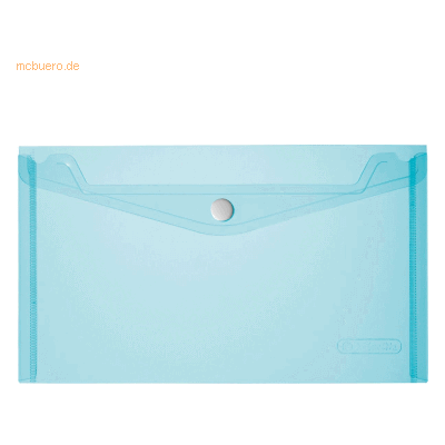 6 x Herlitz Dokumententasche A5 PP transparent blau 6 x Herlitz Dokumententasche A5 PP transparent blau