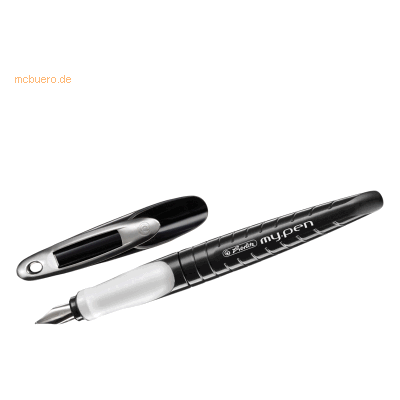 Herlitz Schulfüllhalter mypen M-Feder black/white Herlitz Schulfüllhalter mypen M-Feder black/white