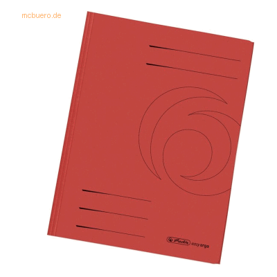 10 x Herlitz Einschlagmappe A4 Recycling intensiv rot 10 x Herlitz Einschlagmappe A4 Recycling intensiv rot