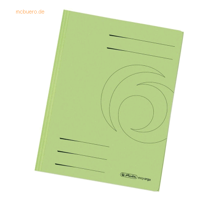 10 x Herlitz Einschlagmappe A4 Recycling intensiv hellgrün 10 x Herlitz Einschlagmappe A4 Recycling intensiv hellgrün