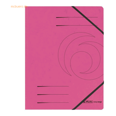 5 x Herlitz Eckspanner Karton A4 fuchsia 5 x Herlitz Eckspanner Karton A4 fuchsia