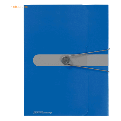 Herlitz Sammelbox PP A4 blau opak to go Herlitz Sammelbox PP A4 blau opak to go