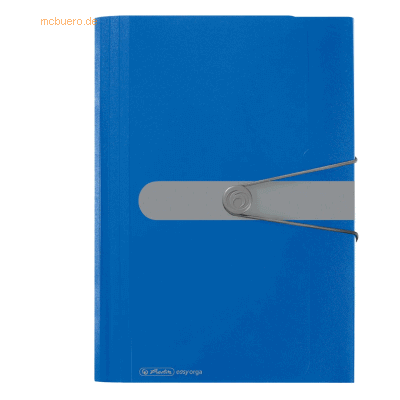 Herlitz Fächermappe A4 PP 12 Fächer blau to go Herlitz Fächermappe A4 PP 12 Fächer blau to go