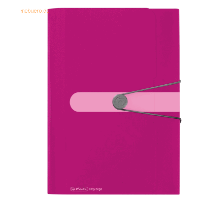 Herlitz Fächermappe A4 PP 12 Fächer beere to go Herlitz Fächermappe A4 PP 12 Fächer beere to go