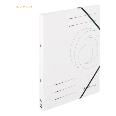 5 x Herlitz Ringhefter A4 Karton weiß 5 x Herlitz Ringhefter A4 Karton weiß