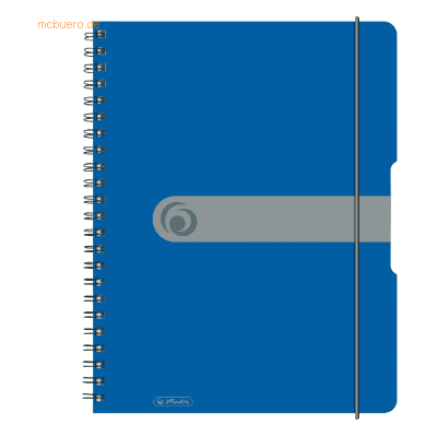 2 x Herlitz Spiralblock to go A4 80 Blatt kariert PP dunkelblau 2 x Herlitz Spiralblock to go A4 80 Blatt kariert PP dunkelblau
