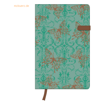 Herlitz Notizbuch Lady A5 96 Blatt liniert Butterfly my.book Herlitz Notizbuch Lady A5 96 Blatt liniert Butterfly my.book