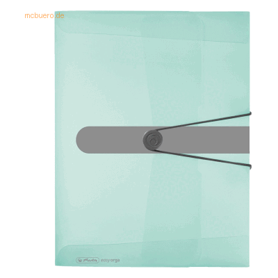 Herlitz Sammelbox PP A4 minze transparent to go Herlitz Sammelbox PP A4 minze transparent to go