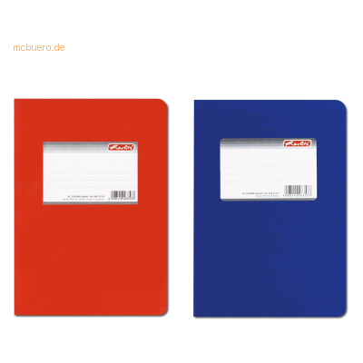 5 x Herlitz Kladde A5 150 Blatt liniert Einband glänzend 5 x Herlitz Kladde A5 150 Blatt liniert Einband glänzend