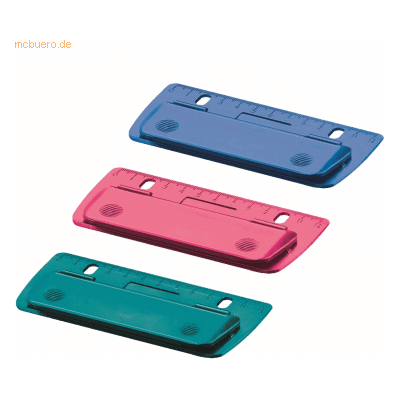 12 x Herlitz Mini-Taschenlocher Color Blocking Kunststoff 2 Blatt farb 12 x Herlitz Mini-Taschenlocher Color Blocking Kunststoff 2 Blatt farb