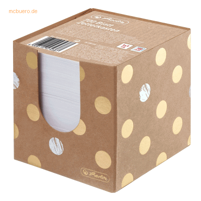 Herlitz Zettelbox 9x9x9cm 700 Blatt Pure Glam Herlitz Zettelbox 9x9x9cm 700 Blatt Pure Glam
