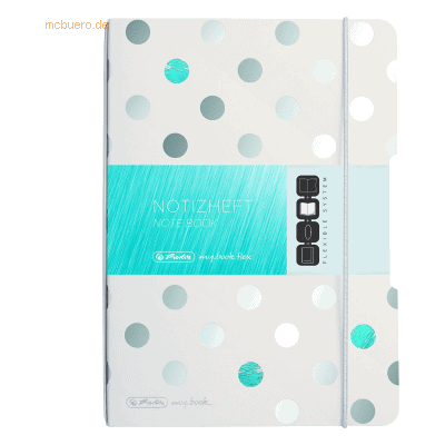 Herlitz Notizheft flex PP A5 40 Blatt punktiert Frozen Glam Herlitz Notizheft flex PP A5 40 Blatt punktiert Frozen Glam