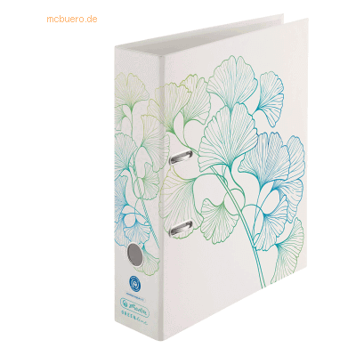 Herlitz Motivordner maX.file A4 8cm Greenline Ginko Herlitz Motivordner maX.file A4 8cm Greenline Ginko