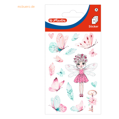10 x Herlitz Sticker-Etikett Mädchen Motiv 4 3 Stück Waldfee Schmetter 10 x Herlitz Sticker-Etikett Mädchen Motiv 4 3 Stück Waldfee Schmetter