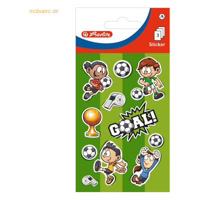 10 x Herlitz Sticker-Etikett Junge Motiv 1 3 Stück Fußball 10 x Herlitz Sticker-Etikett Junge Motiv 1 3 Stück Fußball
