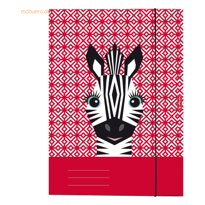 5 x Herlitz Sammelmappe A4 Karton 350 g/qm Cute Animals Zebra 5 x Herlitz Sammelmappe A4 Karton 350 g/qm Cute Animals Zebra