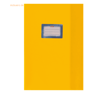 25 x Herlitz Heftumschlag A4 PP Bast gelb 25 x Herlitz Heftumschlag A4 PP Bast gelb