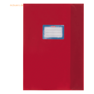 25 x Herlitz Heftumschlag A4 PP Bast rot 25 x Herlitz Heftumschlag A4 PP Bast rot