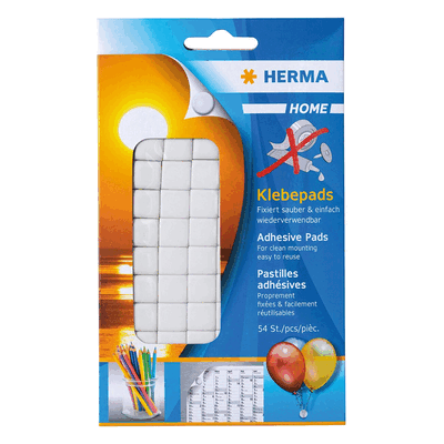 12 x Herma Klebepads weiß VE=54 Stück 12 x Herma Klebepads weiß VE=54 Stück