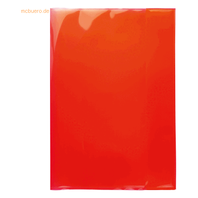 10 x HERMA Heftschoner Transparent Plus A4 rot 10 x HERMA Heftschoner Transparent Plus A4 rot